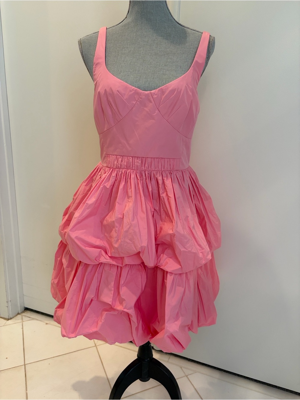 Antonio Melani Special Occasion Pink Tiered Bubble Dress